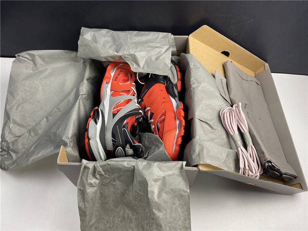 BLG Track Trainers Red Grey